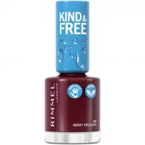 Rimmel London London KIND&FREE wegański lakier do paznokci nr 157 Berry Opulence 8.0 ml