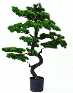SZTUCZNE DRZEWKO Bonsai 80 CM DRZEWO doniczkowe formowane - Sztuczne kwiaty - miniaturka - grafika 1