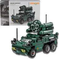 Klocki - KLOCKI KONSTRUKCYJNE CIĘŻARÓWKA OBRONY PRZECIWLOTNICZEJ MODEL DLA DZIECI - miniaturka - grafika 1