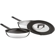 Zestawy garnków i patelni - BergHOFF, Zestaw patelni Uqonic Downdraft, 3 el. - miniaturka - grafika 1