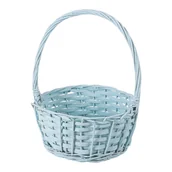 Wielkanoc - Koszyczek wiklinowy mix kolorów 22 x 28 cm - miniaturka - grafika 1