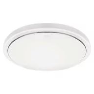 Lampy sufitowe - Ideus Plafon LAMPA sufitowa SOLA 03517 łazienkowa OPRAWA ścienna LED 18W kinkiet okrągły IP44 biały 03517 - miniaturka - grafika 1