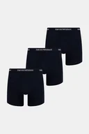 Majtki damskie - Emporio Armani Underwear bokserki 3-pack kolor granatowy EM000259 AF14132 - miniaturka - grafika 1