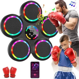 Boxing Smart Wall With Bluetooth Music On The Wall For+rękawiczki Dziecięce - Rękawiczki dla dzieci - miniaturka - grafika 1