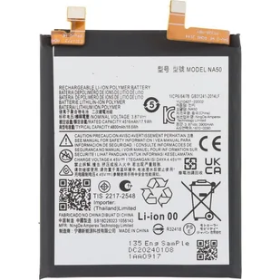 Bateria NA50 4800 mAh do Motorola Edge 30 + klej do baterii OEM - Baterie do telefonów - miniaturka - grafika 1