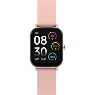 Maxlife MXSW-110 pudrowy róż - Smartwatch - miniaturka - grafika 1