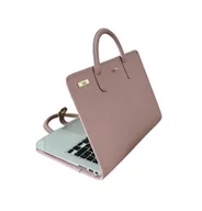 Torby na laptopy - Etui Pokrowiec Na Laptopa 15/16" Różowy - miniaturka - grafika 1