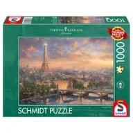 Puzzle - Schmidt Spiele PQ Puzzle 1000 el. THOMAS KINKADE Paryż - miasto miłości PS0322A17 - miniaturka - grafika 1