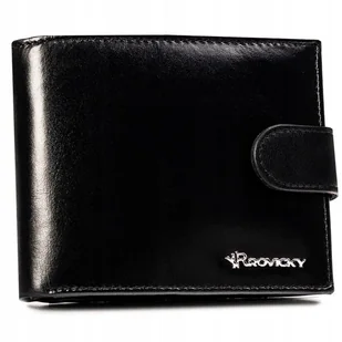 Portfel skórzany męski pojemny zapinany z RFID ochrona kart zestaw prezent - Portfele Portfel skórzany męski pojemny zapinany z RFID ochrona kart zestaw prezent - Portfele - miniaturka - grafika 1