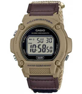 Zegarek ZEGAREK SPORTOWY CASIO W-219HB-5A - Zegarki męskie - miniaturka - grafika 1