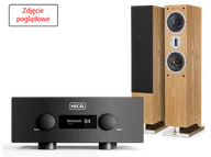 Zestawy stereo - Hegel H600 (czarny) + Response K3 (dąb) - miniaturka - grafika 1