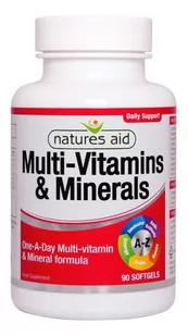 Natures AID AID MVIT+MIN COMPLETE IRON A-Z 90KAPS - Suplementy naturalne - miniaturka - grafika 1