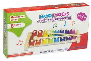 Cymbałki drewniane kolorowe edukacyjne - Instrumenty muzyczne dla dzieci - miniaturka - grafika 1