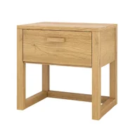Szafki nocne - Stolik Santiago - wyprzedaż 1 x szuflada Rolkowa drewniany, z szufladą - miniaturka - grafika 1