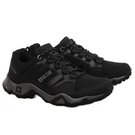 Buty trekkingowe męskie - Buty sportowe Big Star M GG174269 czarne - miniaturka - grafika 1