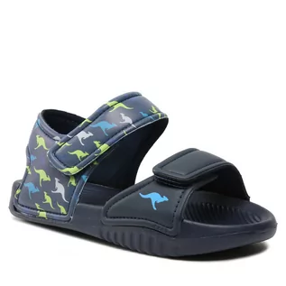 Buty dla chłopców - Sandały KangaRoos Ks-Pool 10063 000 4173 Dk Navy/Kangaroo - grafika 1