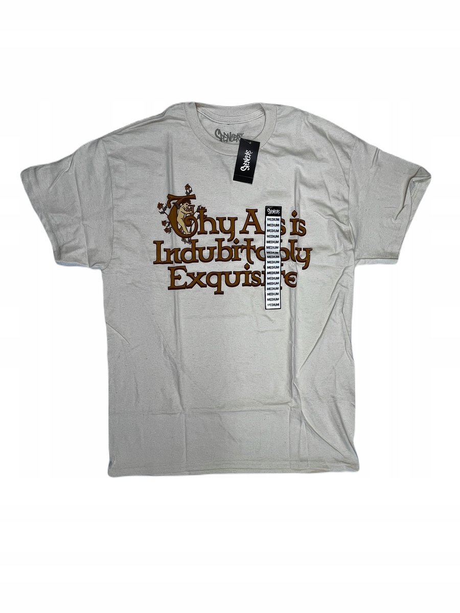 Koszulka t-shirt męski Spencer's napisy nadruk M