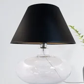 Lampy stojące - Lampa stołowa MERSIN TRANSPARENT 5514BKGO Zumaline przezroczysty 002177-014412 - miniaturka - grafika 1