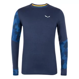 SALEWA Cristallo Warm Amr M L/S tee. Koszulka męska z długim rękawem - Koszulki męskie - miniaturka - grafika 1