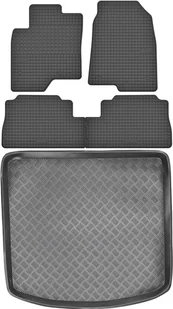 Opel Antara SUV od 2006-2017r. Bagażnik MIX-PLAST 23030 + Dywaniki MOTOHOBBY 150706 - Dywaniki samochodowe - miniaturka - grafika 1