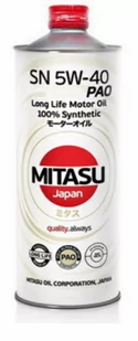 MITASU (PAO) SN 5W-40 - MJ-112 - 1L - Oleje silnikowe - miniaturka - grafika 1
