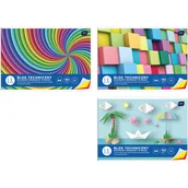 Notesy i bloczki - Blok techniczny kolorowy A4 10kartek INTERDRUK - miniaturka - grafika 1