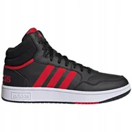 Buty sportowe męskie - Męskie Buty Sportowe Adidas Hoops 3.0 Wysokie Klasyczne Trampki r. 46 2/3 - miniaturka - grafika 1