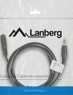 LANBERG Kabel Jack 3.5 mm Jack 3.5 mm LANBERG 1.5 m - Kable - miniaturka - grafika 2