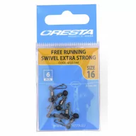 Inne akcesoria dla wędkarzy - Free Running Swivel Extra Strong 12 Agrafka x6 - miniaturka - grafika 1