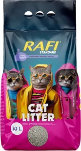 Rafi Zbrylający żwirek dla kota o zapachu lawendy Standard 10 l - Żwirek dla kotów - miniaturka - grafika 1