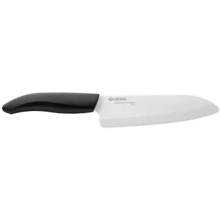Kyocera Nóż Santoku szefa 16 cm White Series (FK-160WH-BK) - Noże kuchenne - miniaturka - grafika 1