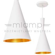 Lampy sufitowe - Light Prestige Garda 1 wisząca Biały LP-42001/1P BIAŁY - miniaturka - grafika 1