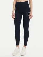 Legginsy - Tommy Hilfiger Legginsy UW0UW05893 Granatowy Slim Fit - miniaturka - grafika 1