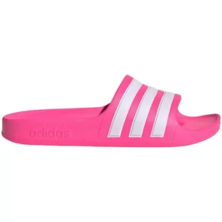 Buty dla dziewczynek - Klapki adidas Adilette Aqua Slides Jr IG4860 różowe - grafika 1