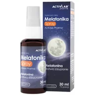 Układ nerwowy - ActivLab Pharma Melatonika, spray, bez cukru, smak miętowy, 30 ml - miniaturka - grafika 1