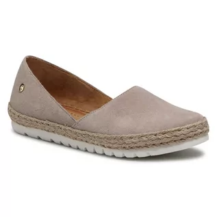 Espadryle damskie - Espadryle MACIEJKA - 05058-10/00-5 Bez Ciemny - grafika 1