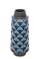 Wazony i flakony - Art Pol Wazon ceramiczny 27,5 x 11,5 x 11,5 cm (granatowy) - miniaturka - grafika 1