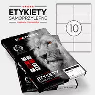 Papier do drukarek - Emerson Etykiety samoprzylepne uniwersalne A4 105,0x57,0mm 35K143X 35K143X - miniaturka - grafika 1