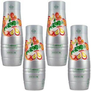 4x SYROP SODASTREAM MIRINDA ZERO BEZ CUKRU KONCENTRAT SATURATORA 440 ml - Syropy i koncentraty owocowe - miniaturka - grafika 1
