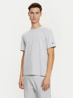 Koszulki męskie - Champion T-Shirt 220713 Szary Regular Fit - miniaturka - grafika 1