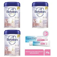 Mleko modyfikowane - Zestaw 3x Bebilon 3 Profutura DUOBIOTIK + Bepanthen Baby 30g - miniaturka - grafika 1