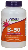 Witaminy i minerały - Now Foods Witamina B-50 - 250 tabletek NOW0428 - miniaturka - grafika 1