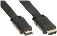 Kable komputerowe i do monitorów - Kabel HDMI - HDMI 2m czarny HDMI-2.0-FL - miniaturka - grafika 1