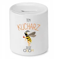 Skarbonki - Skarbonka Dla Konsumenta na Urodziny na Prezent z Nadrukiem ze Zdjęciem + Opakowanie na prezent (wzór 04) - miniaturka - grafika 1