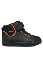 Buty dla chłopców - Geox Trzewiki B Gisli Boy B461NC 0MEFU C9279 Czarny - miniaturka - grafika 1