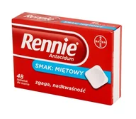 Układ pokarmowy - Bayer Rennie mięta 48 szt. - miniaturka - grafika 1