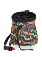 Sprzęt wspinaczkowy - Woreczek na magnezję Ocun Lucky + Belt - marble waves - miniaturka - grafika 1