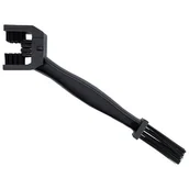 Akcesoria rowerowe - Szczotka do czyszczenia TELFORCEONE Forever Outdoor Czarny - miniaturka - grafika 1