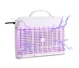 LED Elektryczna pułapka na owady UV/2W/230V biała - Lampy owadobójcze - miniaturka - grafika 1