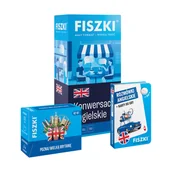 Książki do nauki języka angielskiego - Zestaw Fiszek – Angielski dla podróżników (poziom A1-B2) - miniaturka - grafika 1